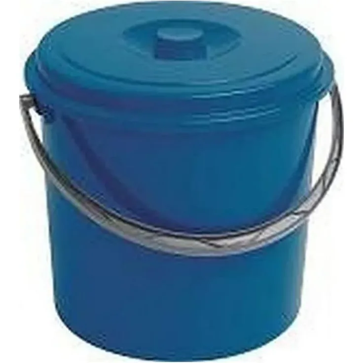 Curver Eimer 12l Mit Deckel Blau 235239
