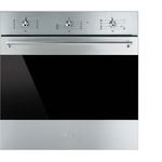Smeg SF6388X, Backofen, A, Einbaugerät, Elektrisch, Volumen 70 l, Breite 59,7 cm, Selbstreinigung ja, hydrolytische Selbstreinigung (Dampf), Konvektion, Ober-Unterhitze (konventionell), Auftauen, Grill, Timer ja