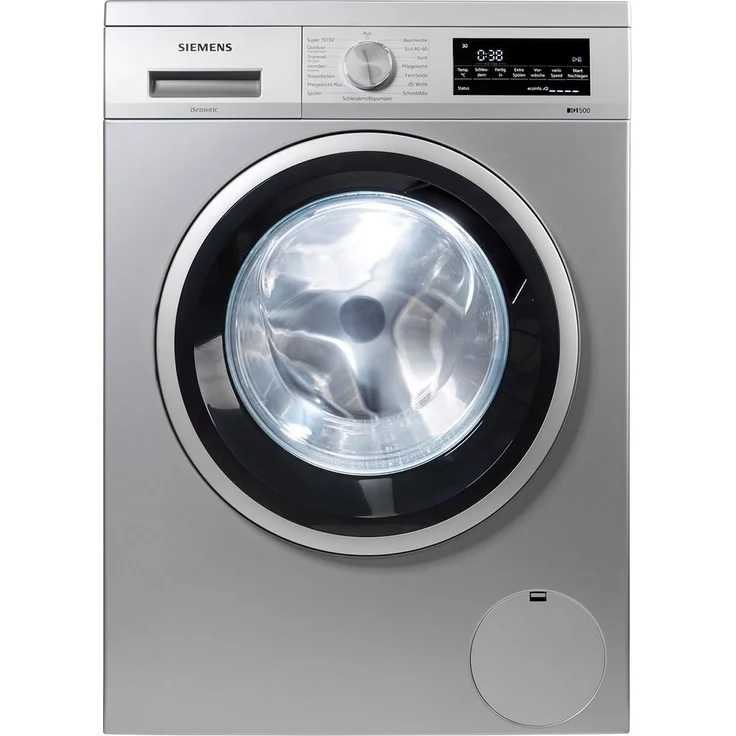 Siemens iQ500 WU14UTS0, Frontlader-Waschmaschine, C, Fassungsvermögen 9 kg, Standgerät, Display, Drehknopf – Bild 3