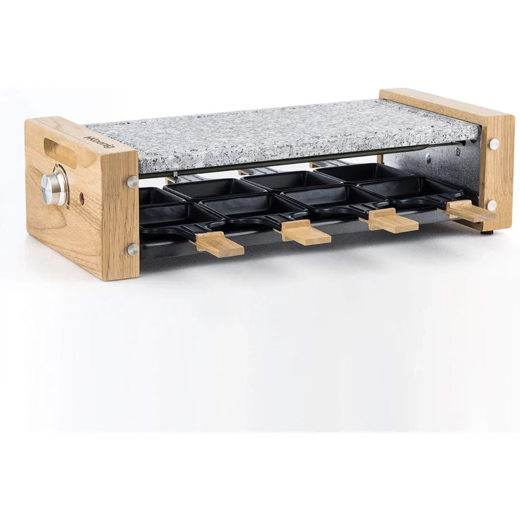 H.KOENIG WOD8 Raclette-Gerät 8 Personen, Holz – Bild 8