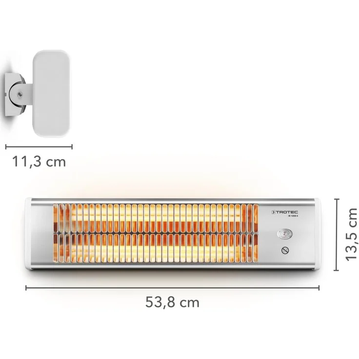 Trotec Infrarot Heizstrahler IR 1200 S, Heizstrahler – Bild 3