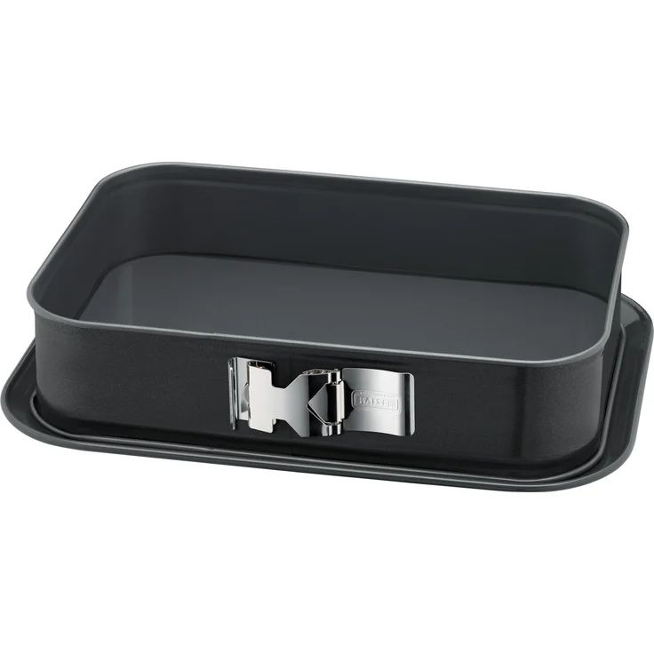Kaiser La Forme Plus Springform, eckig 35 x 24 cm, Tiramisu Form, SafeClick-Verschluss, leboden, antihaftbeschichtet, schnittfest, le-Boden, auslaufsicher – Bild 1