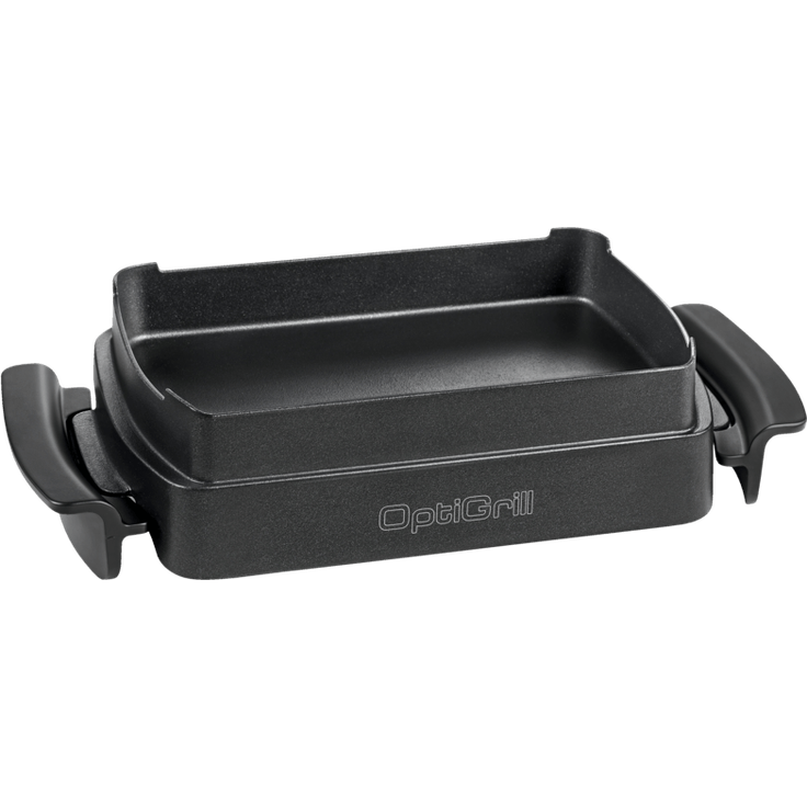 Tefal XA7258 OptiGrill Snacking & Baking Backschale (passend für OptiGrill+ und OptiGrill Elite, antihaftversiegelt, Kapazität: 1,6 Liter, spülmaschinenfest) schwarz