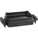 Tefal XA7258 OptiGrill Snacking & Baking Backschale (passend für OptiGrill+ und OptiGrill Elite, antihaftversiegelt, Kapazität: 1,6 Liter, spülmaschinenfest) schwarz