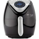 Ariete Airy Fryer Digital Fritteuse, 1300 W, Kunststoff, Schwarz