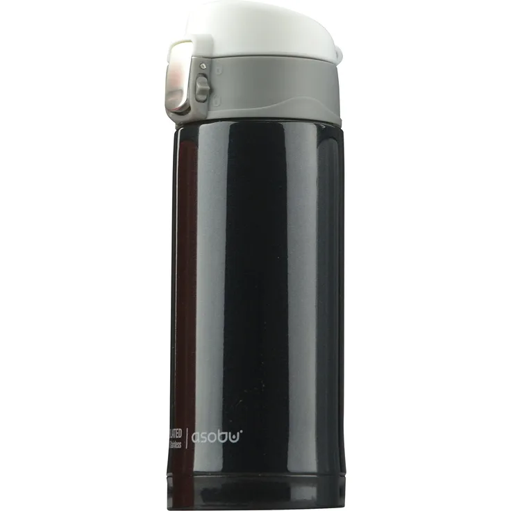 Asobu Mini Diva 210 ml Flasche, 210 ml, Schwarz, Damen, Schwarz, 210 ml