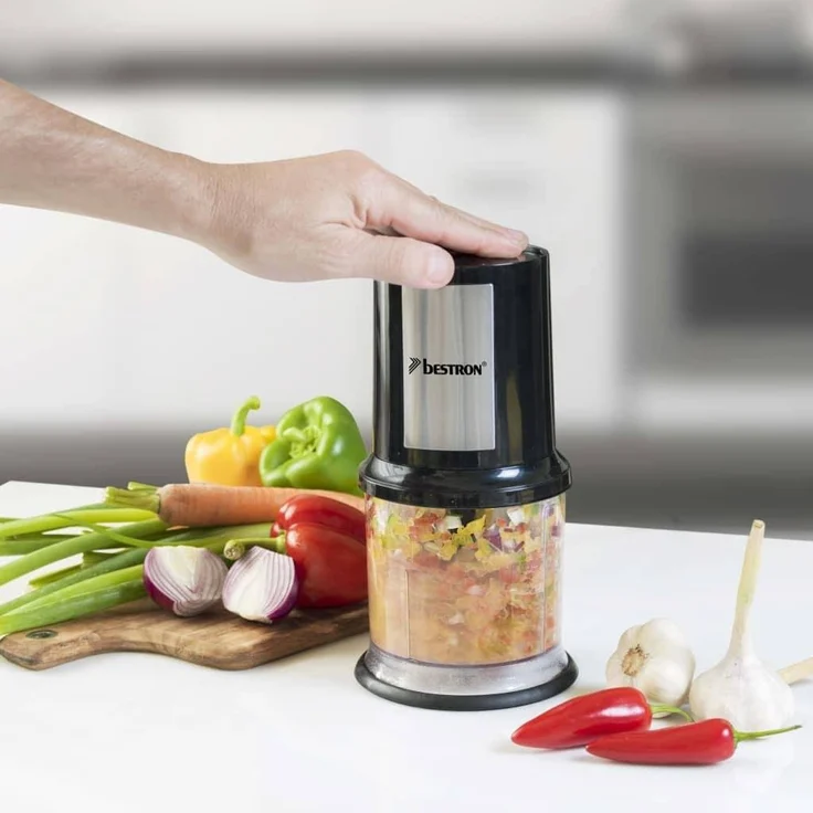 Bestron Multi-Zerkleinerer, Kitchen Heroes, 400 W, Schwarz – Bild 3