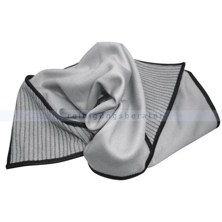 Unger MN55H Fenstertuch ErgoTec Ninja MicroWipe 55x55 cm sehr hochwertiges Fenstertuch mit abrasiven Ecktaschen