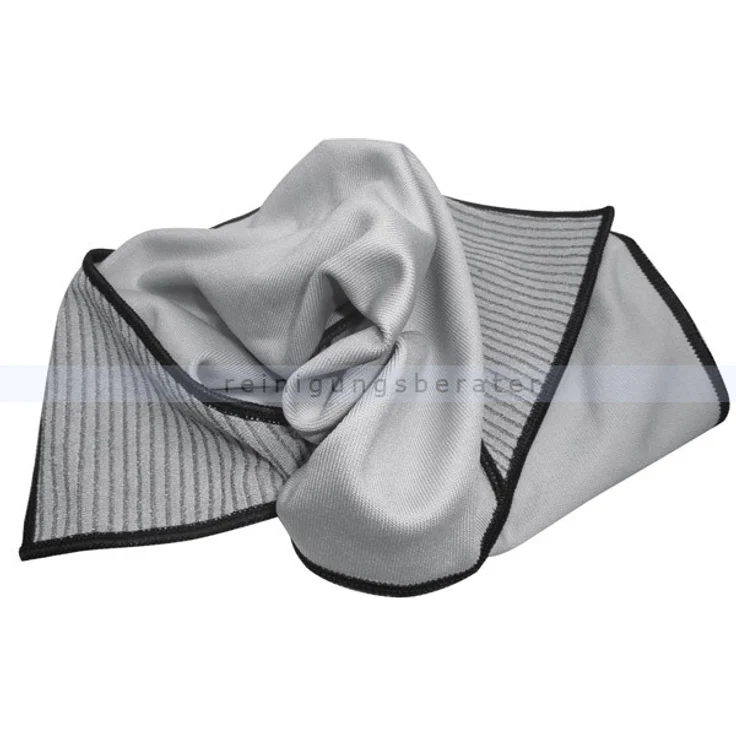 Unger MN55H Fenstertuch ErgoTec Ninja MicroWipe 55x55 cm sehr hochwertiges Fenstertuch mit abrasiven Ecktaschen