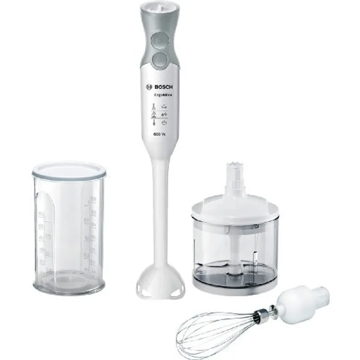 Bosch MSM66050 Stabmixer-Set, weiß - telegrau