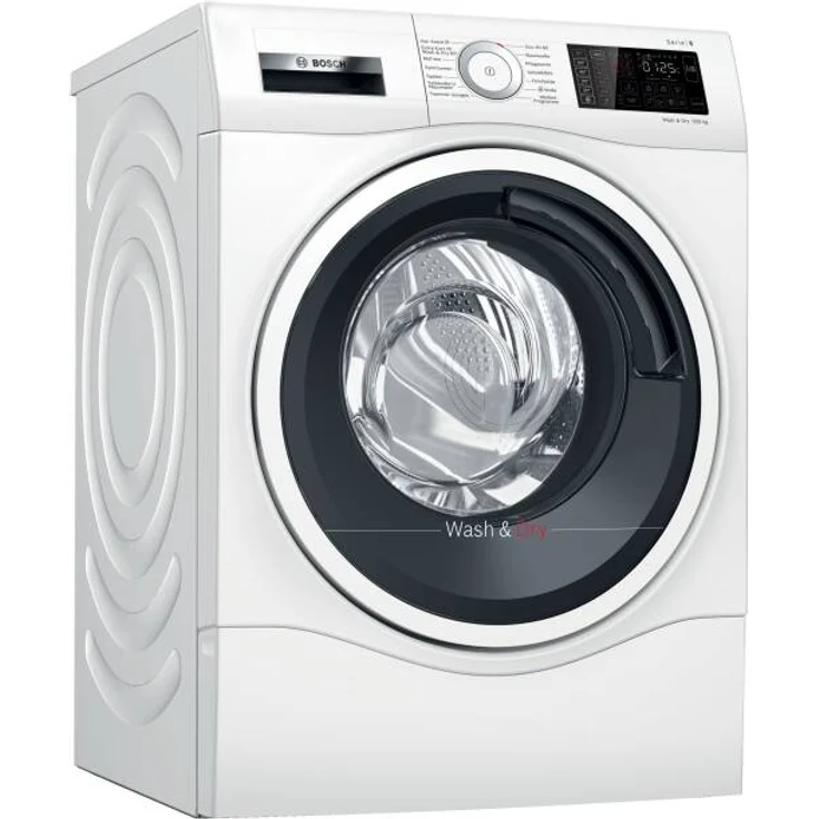 Bosch WDU28512, Waschtrockner, Energieeffizienzklasse E, Standgerät, Breite 59,8 cm, Geräuschemissionsklasse A, ActiveWater Plus, Beladungserkennung – Bild 1