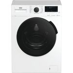 Beko WMC81464ST1, Frontlader-Waschmaschine, A, Fassungsvermögen 8 kg, Standgerät, Breite 60 cm, Restlaufzeitanzeige, Startzeitvorwahl