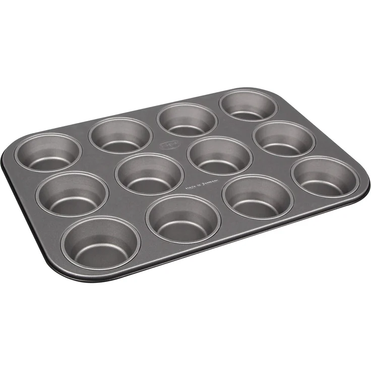 Dr. Oetker Muffinform 12er, Backblech antihaft für Muffins, Muffin Backform mit Wärmeleitung (Kuchenform ca.: Ø 5,5 cm), Menge: 1 Stück – Bild 3
