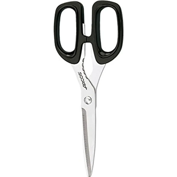 Küchenschere 200 mm Blister, Edelstahl, Schwarz