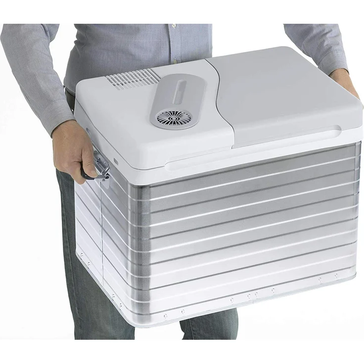 Dometic Mobicool Q40 AC-DC tragbare thermoelektrische Alu-Kühlbox, Energieeffizienzklasse F, 39 Liter, 12 V und 230 V für Auto, Lkw und Steckdose, Aluminium-Gehäuse – Bild 5