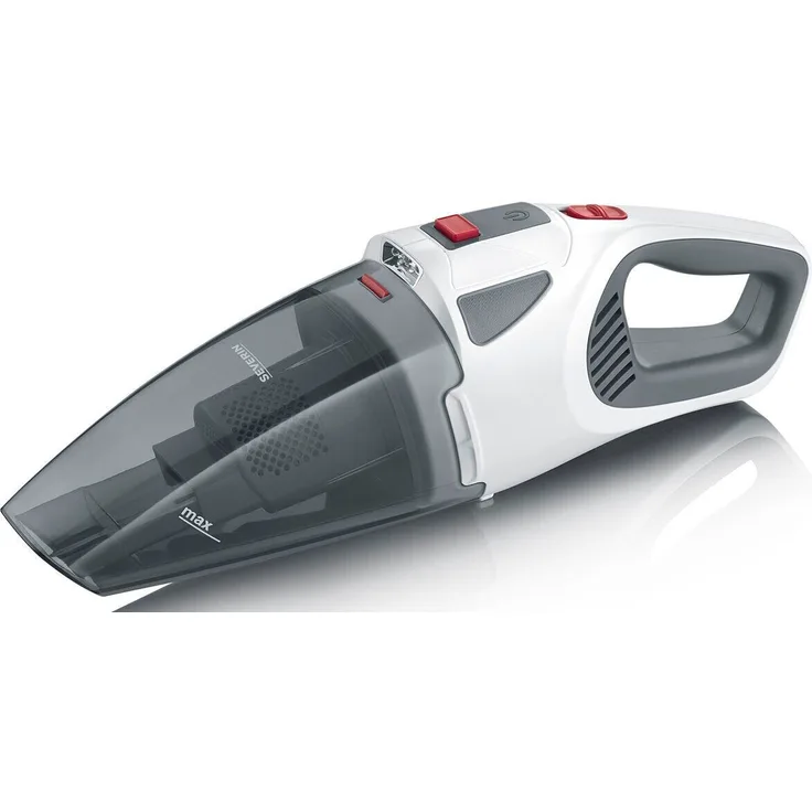 Severin HV 7146 S'Power Kleinstaubsauger, 30 min Akkubetrieb im Eco-Mode, Turbobürste mit 2.500 Umdrehungen pro min