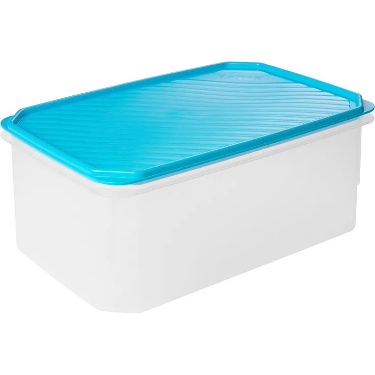 TATAY 4,7 L, rechteckig, Kunststoff, 28,5 x 18,5 x 12,5 cm, blau, 4.7L