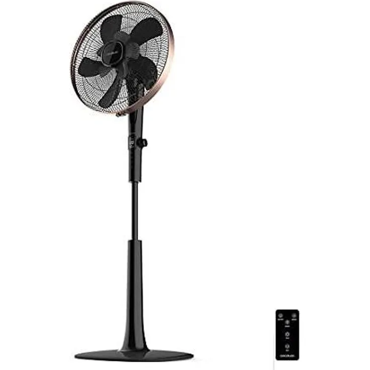 Cecotec Standventilator EnergySilence 1040 SmartExtreme, schwarz-kupfer