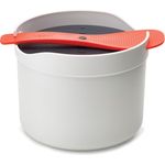 Joseph Joseph M-Cuisine - Mikrowellen Reis- und Getreidekocher - schwarz-weiß