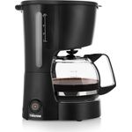 Tristar Kaffeemaschine mit 600 ML Fassungsvermögen - ideal für Campings geeignet [für bis zu 6 Tassen, mit automatischer Abschaltfunktion und Wasserstandsanzeige], CM-1246