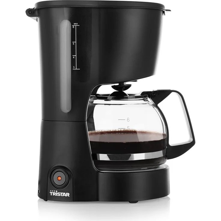 Tristar Kaffeemaschine mit 600 ML Fassungsvermögen - ideal für Campings geeignet [für bis zu 6 Tassen, mit automatischer Abschaltfunktion und Wasserstandsanzeige], CM-1246 – Bild 1