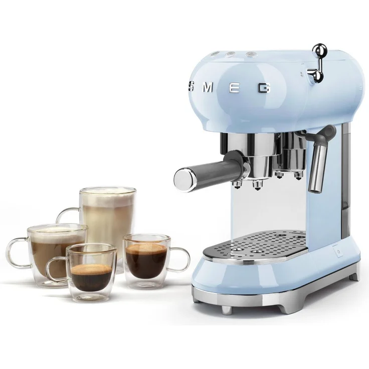 Smeg 146875 Kaffeemaschine, Einstellbare Kaffeetemperatur mit Milchaufschäumer – Bild 2