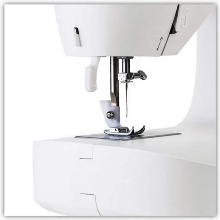 Singer M 2405 Freiarm-Nähmaschine 8 Nähprogramme Nählicht 230 Volt Freiarm-Nähmaschine, weiß – Bild 4
