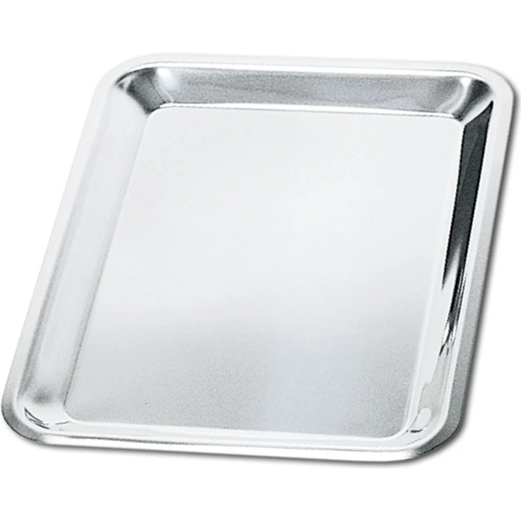 Graef 0000010 Tablett Edelstahl für Allesschneider, 240x180mm – Bild 1