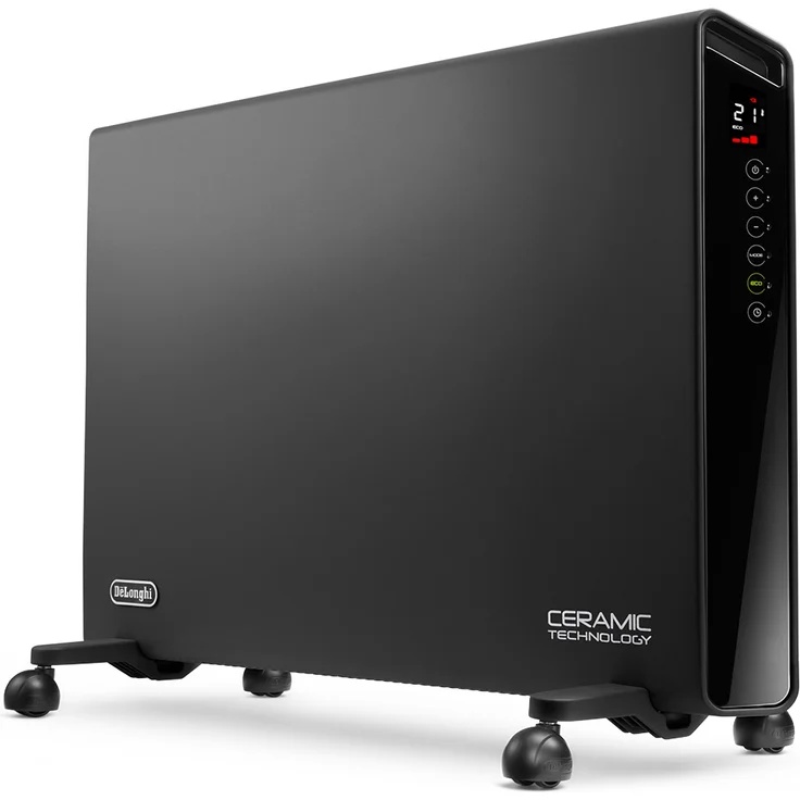De’Longhi HX65L22 Konvektor, Schwargrau, Konvektor – Bild 1