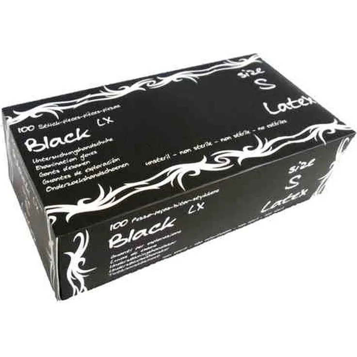 Maimed Black LX Latex schwarz S, 1000 Stück