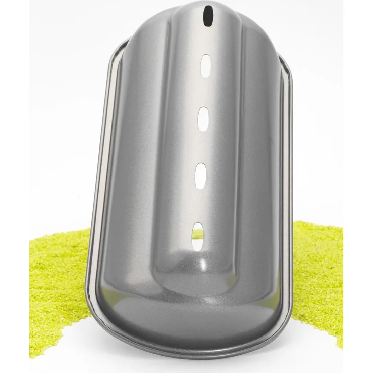 Birkmann RBV, 221901, Stollenbackhaube, 30 cm, Stahl mit Antihaftbeschichtung, Grau