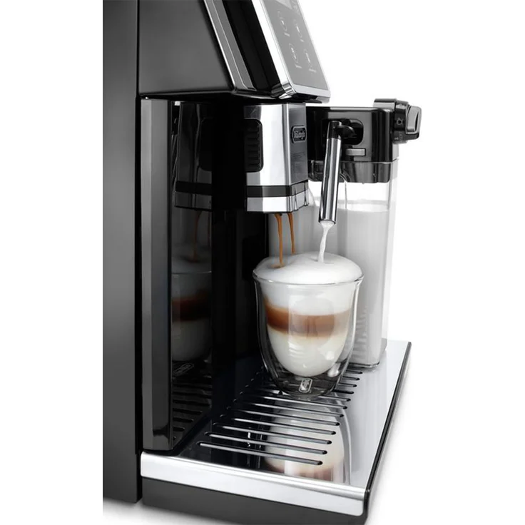 De'Longhi ESAM 420.40.B Perfecta Evo Kaffeevollautomat, integriertes Kegelmahlwerk, 1450 Watt, schwarz, mit Milchsystem – Bild 3