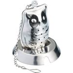 Kitchen Craft Le 'Xpress Edelstahl Neuheit Eule Tee-Ei, Silber