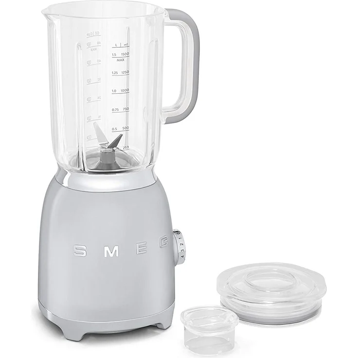 Smeg BLF01SVEU Standmixer, 800W, 1,5 L, 5 Geschwindigkeiten, polarsilber – Bild 6