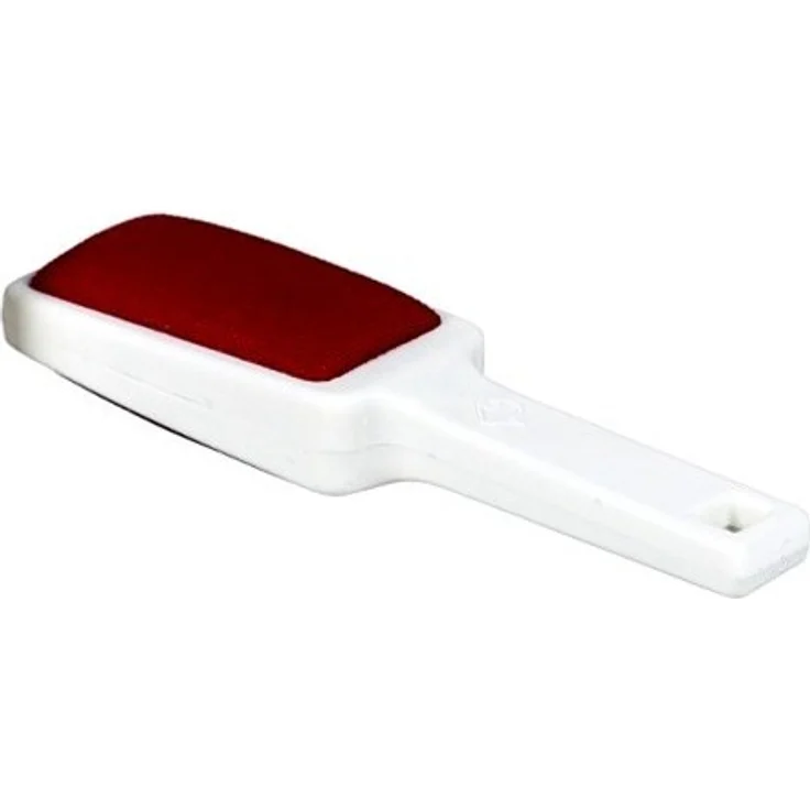 WENKO Textilbürste Junior - doppelseitig, Polypropylen, 6 x 21.5 x 2 cm, Weiß