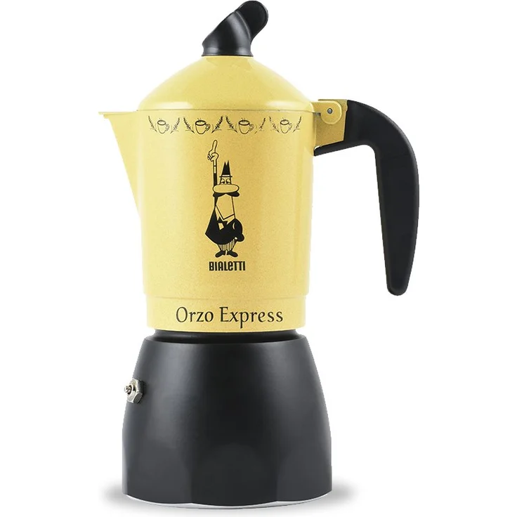 Bialetti 0002324 Malzkaffees Espressokocher, Aluminium, Alu, 4 Tassen – Bild 1