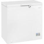 Exquisit GT200-HE-040E Gefriertruhe, freistehend, weiß, Schnellgefrieren, Breite 91 cm, Energieklasse E