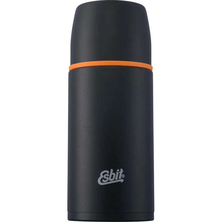 Esbit Isolierflasche, Edelstahl Kabinenausrüstung, Schwarz, 0,75L