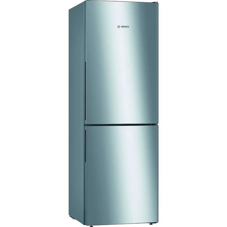 Bosch KGV33VLEA Kühl-Gefrierkombination mit Gefrierbereich unten, freistehend, silber, Schnellkühlen und -gefrieren, Breite 60 cm – Bild 1