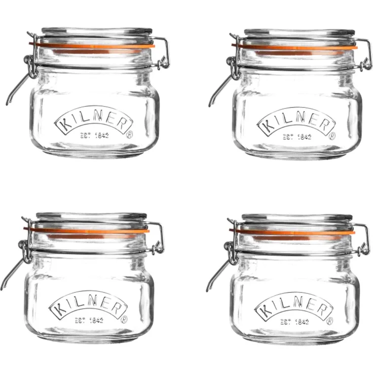 Kilner 4 Pack - 0.5L