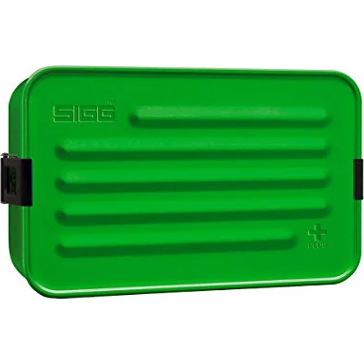 SIGG Metal Box Plus L, Lunchbox, Grün, 1.2 L,