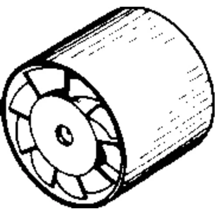 Wallair 20100256 Rohr-Einschublüfter 230V 180 m³-h 12.5cm