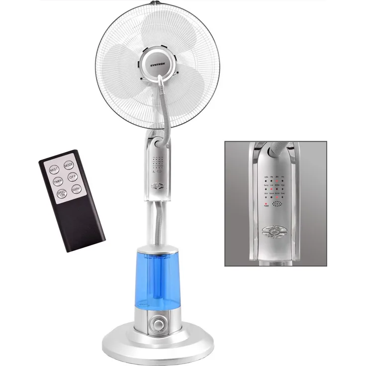 Syntrox Ventilator Sigi mit Luftbefeuchter + Fernbedienung