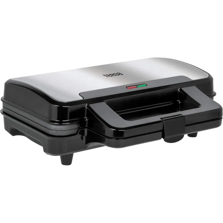 Teesa TSA3225 2 Waffeleisen, belgische Waffeln, schwarz