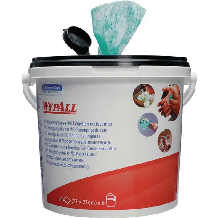 Reinigungstuch WYPALL 7775 o.Eins.v.Wasser 90 St.1 Eimer Kimberly...