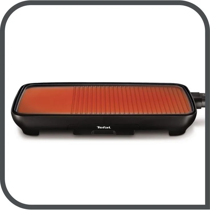 Tefal TG3918 Tischgrill, 51 x 26 cm, Grillplatte glatt und geriffelt, 1800 Watt – Bild 7