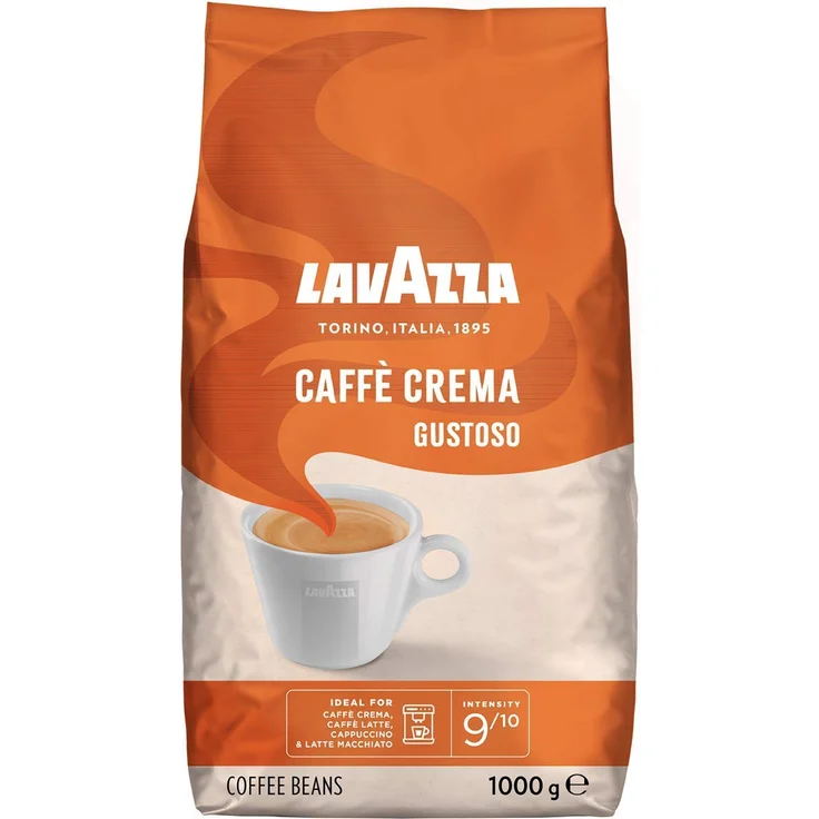 Lavazza Kaffeebohnen - Caffè Crema Gustoso - 6er Pack (6 x 1 kg)