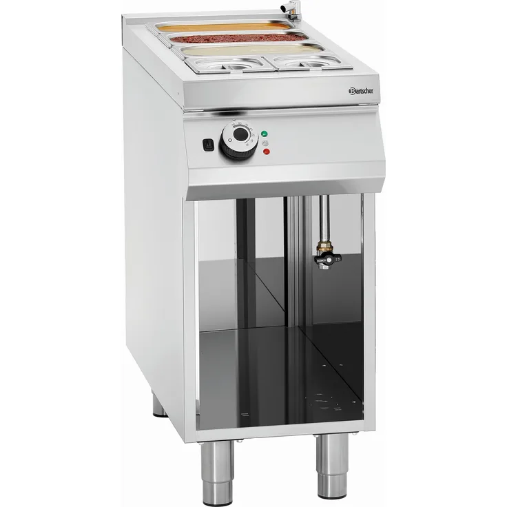 Bartscher Elektro-Wasserbad, silber, Chrom-Nickelstahl, OU 296303