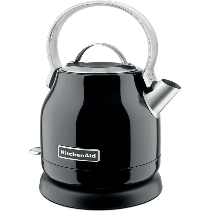 KitchenAid 5KEK1222EOB Edelstahl-Wasserkocher, 2200W, 1,25 L, Abschaltautomatik, Trockengehschutz, Kontrollleuchte, onyx-schwarz – Bild 5