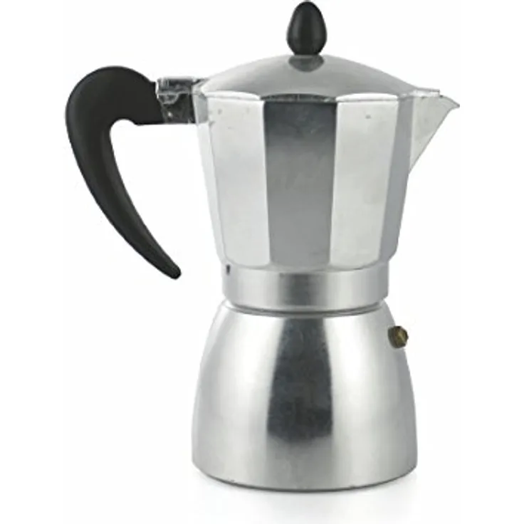 Galileo 2175873  Espressokanne, 2 Tasse, runde Basis